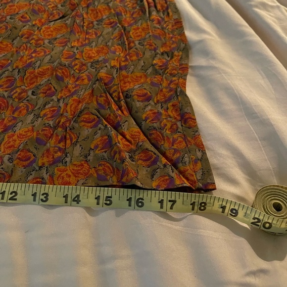 80s Vintage Fantaseas Collection Floral Jumpsuit - Picture 11 of 11